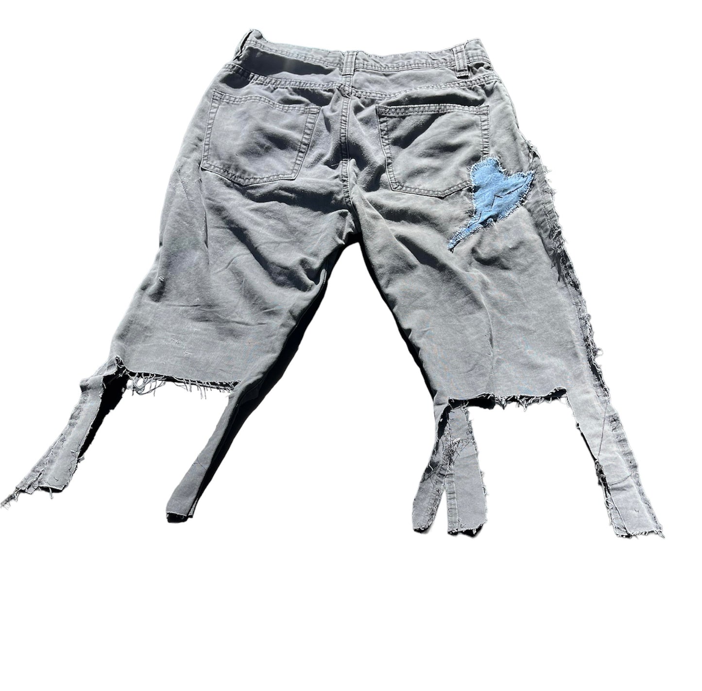Patchwork shorts