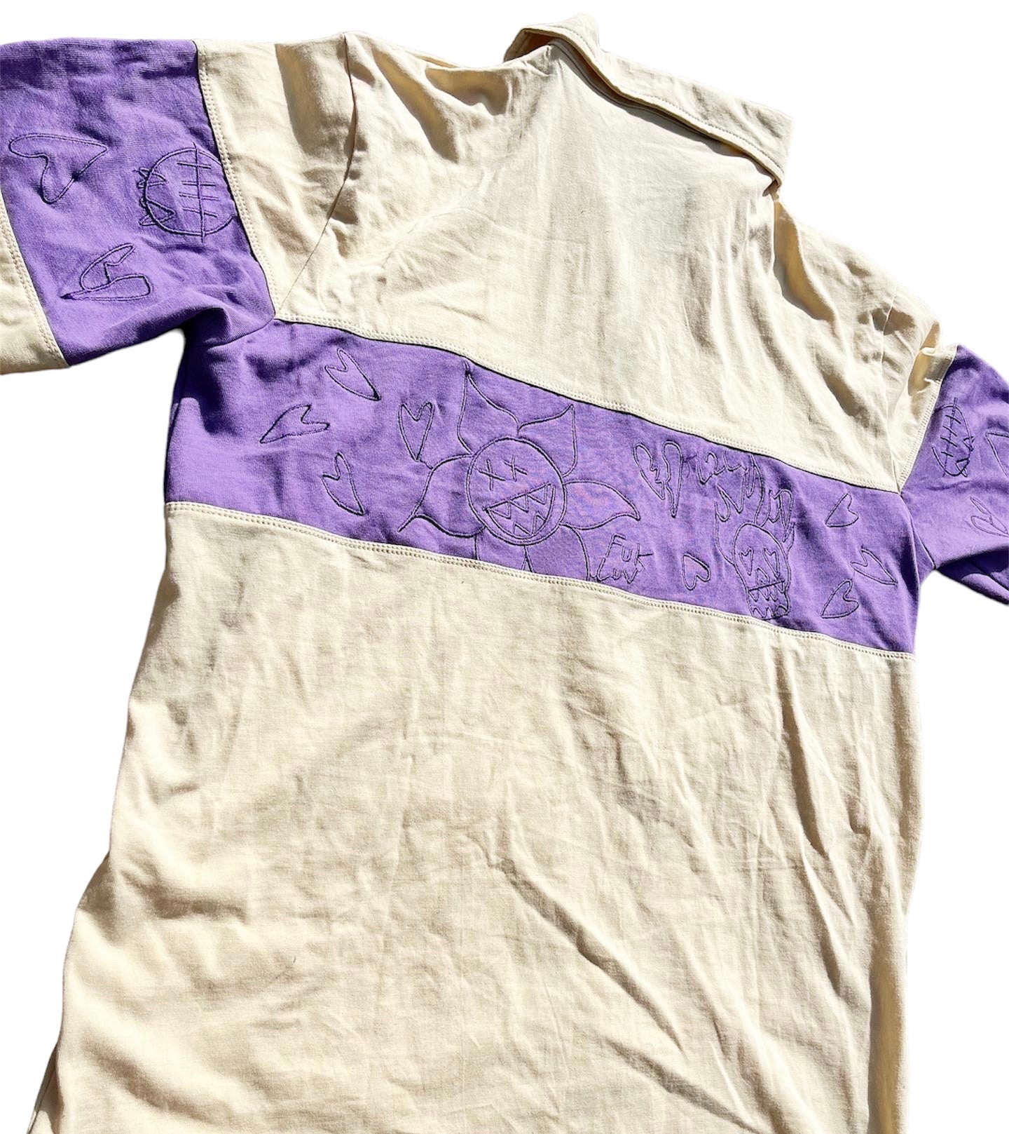 Long Sleeve zip-up polo