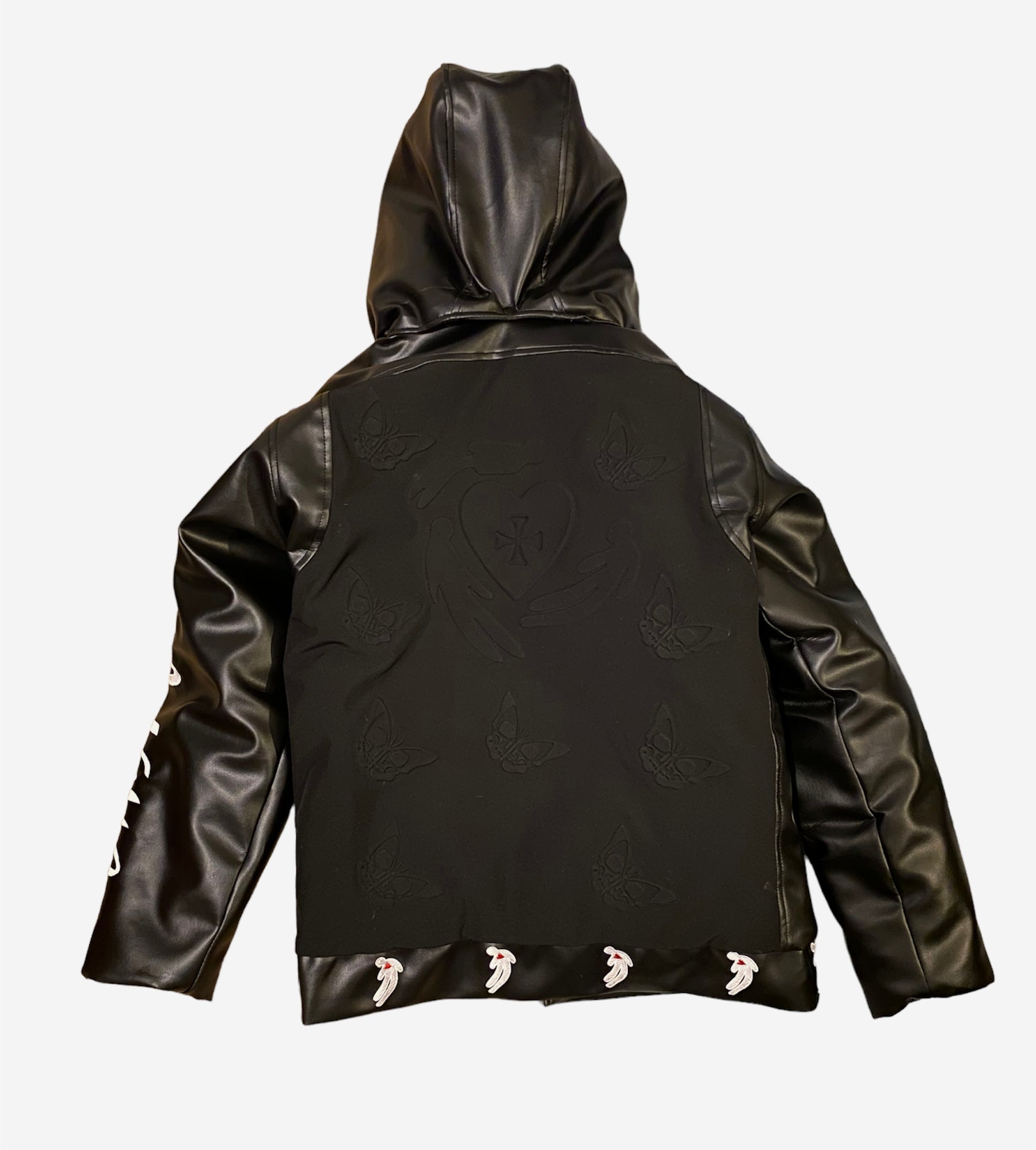 Water Resistant Leather Coat