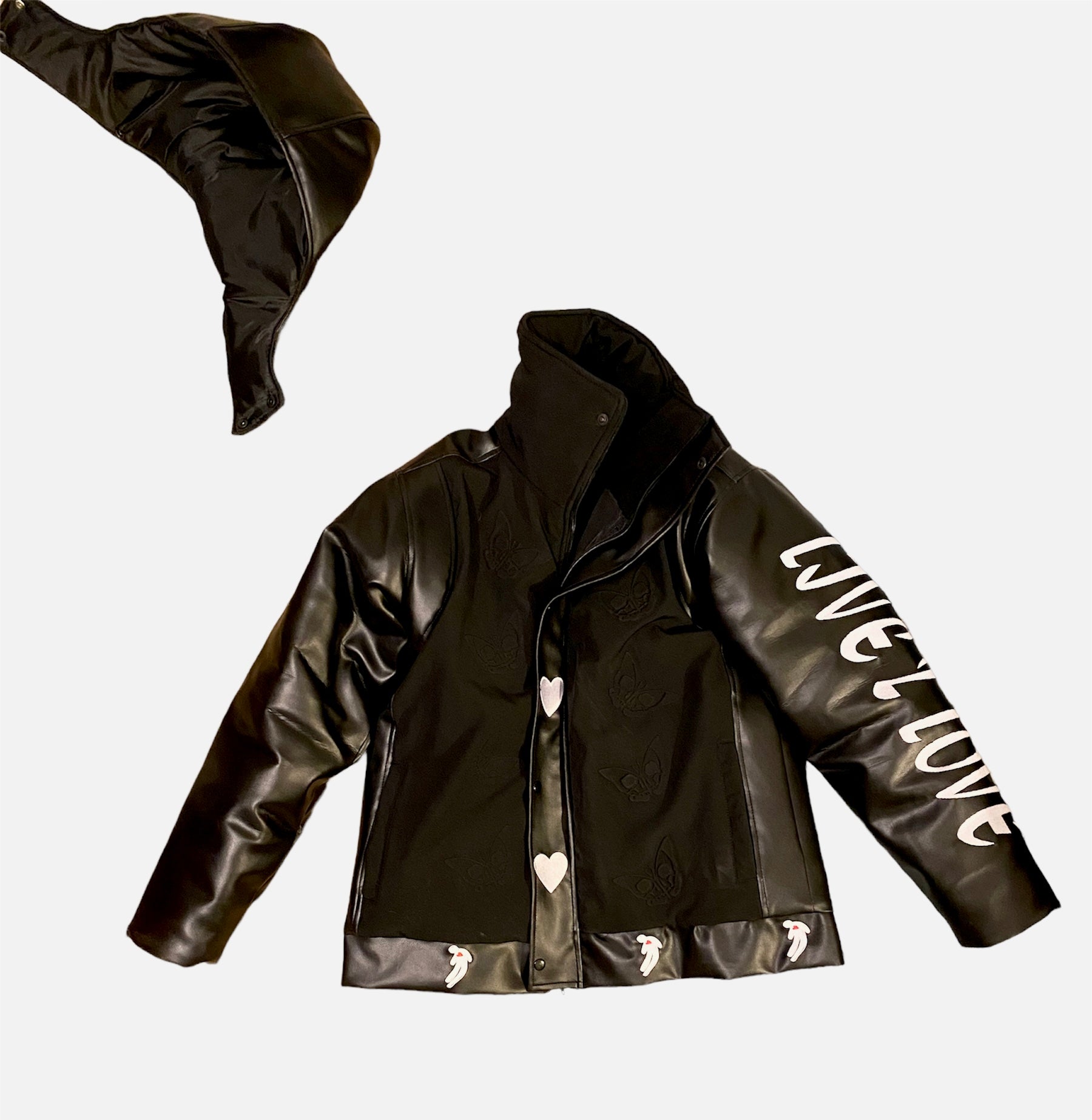 Water Resistant Leather Coat