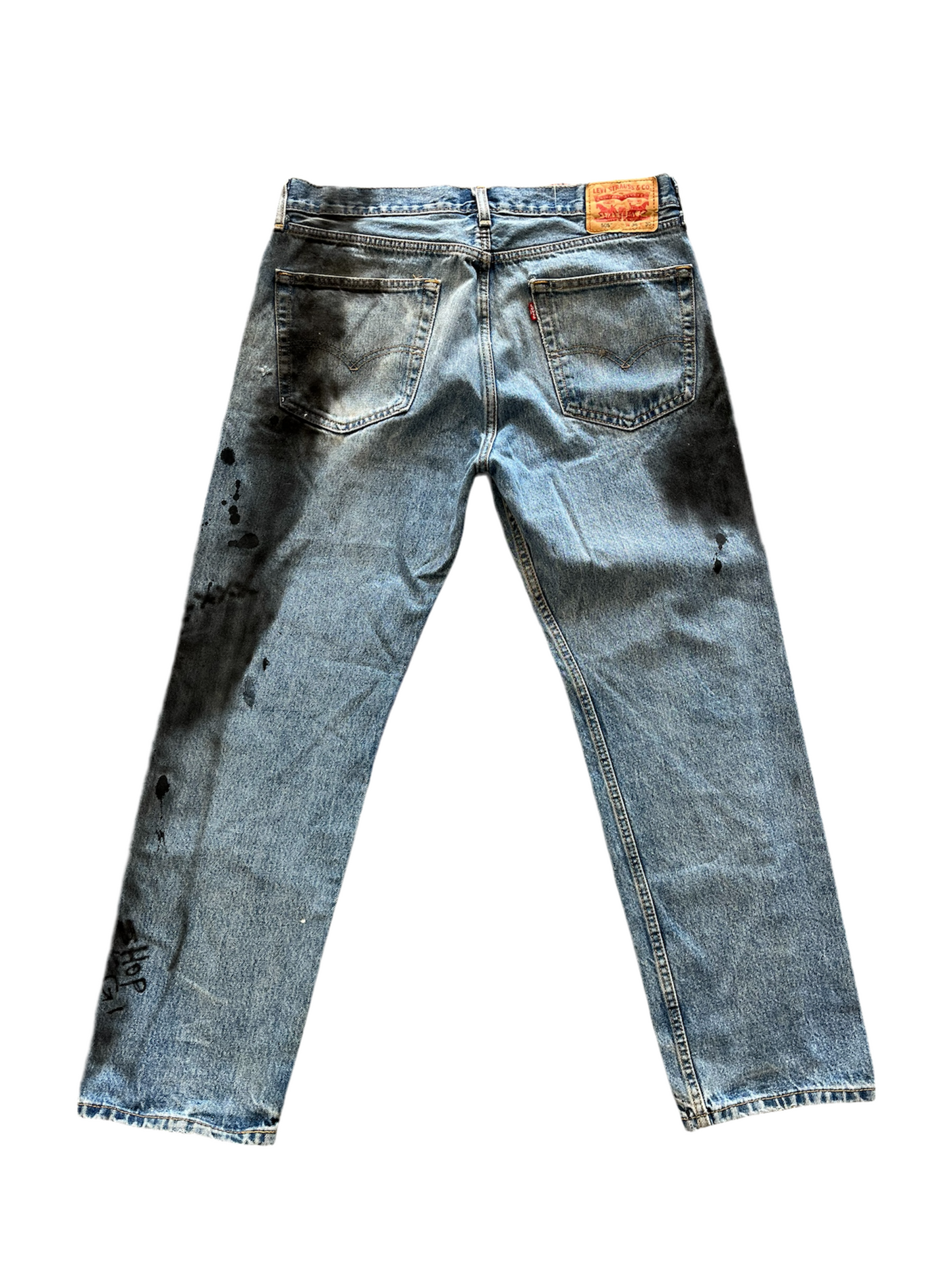 Airbrushed Vintage Denim