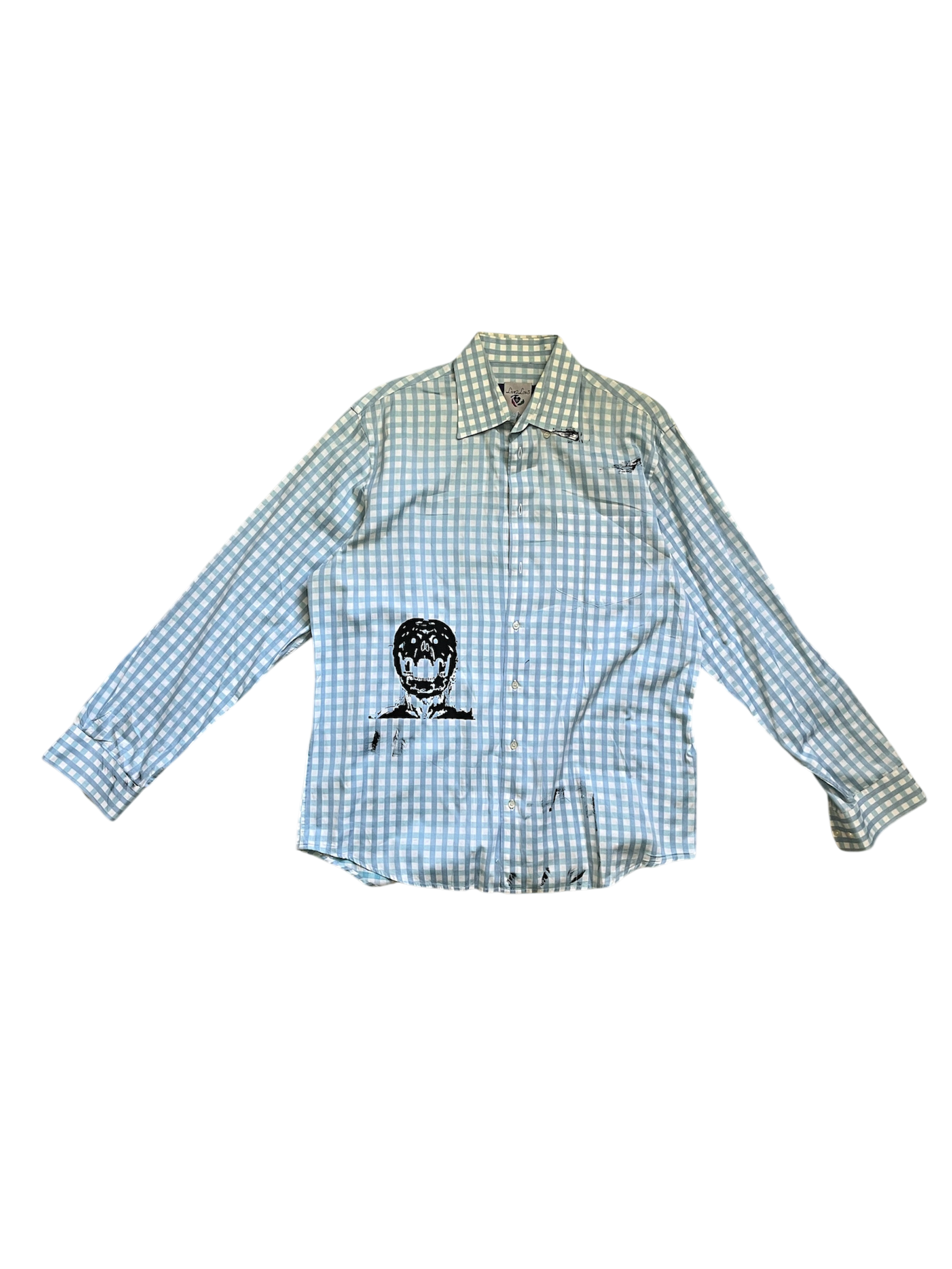 Graphic Button Up