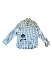 Graphic Button Up