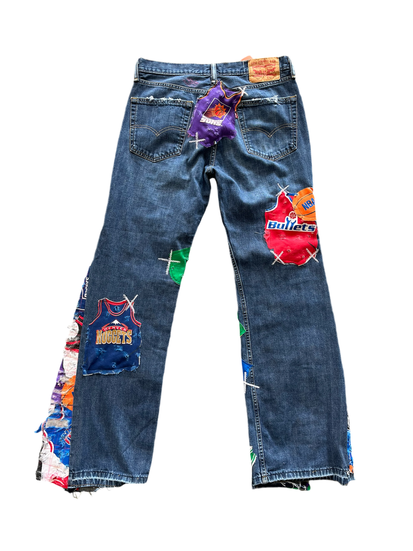 VIntage NBA Flared Denims