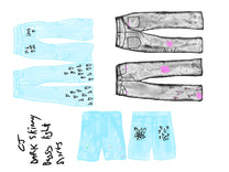 CJ denim package 1/2