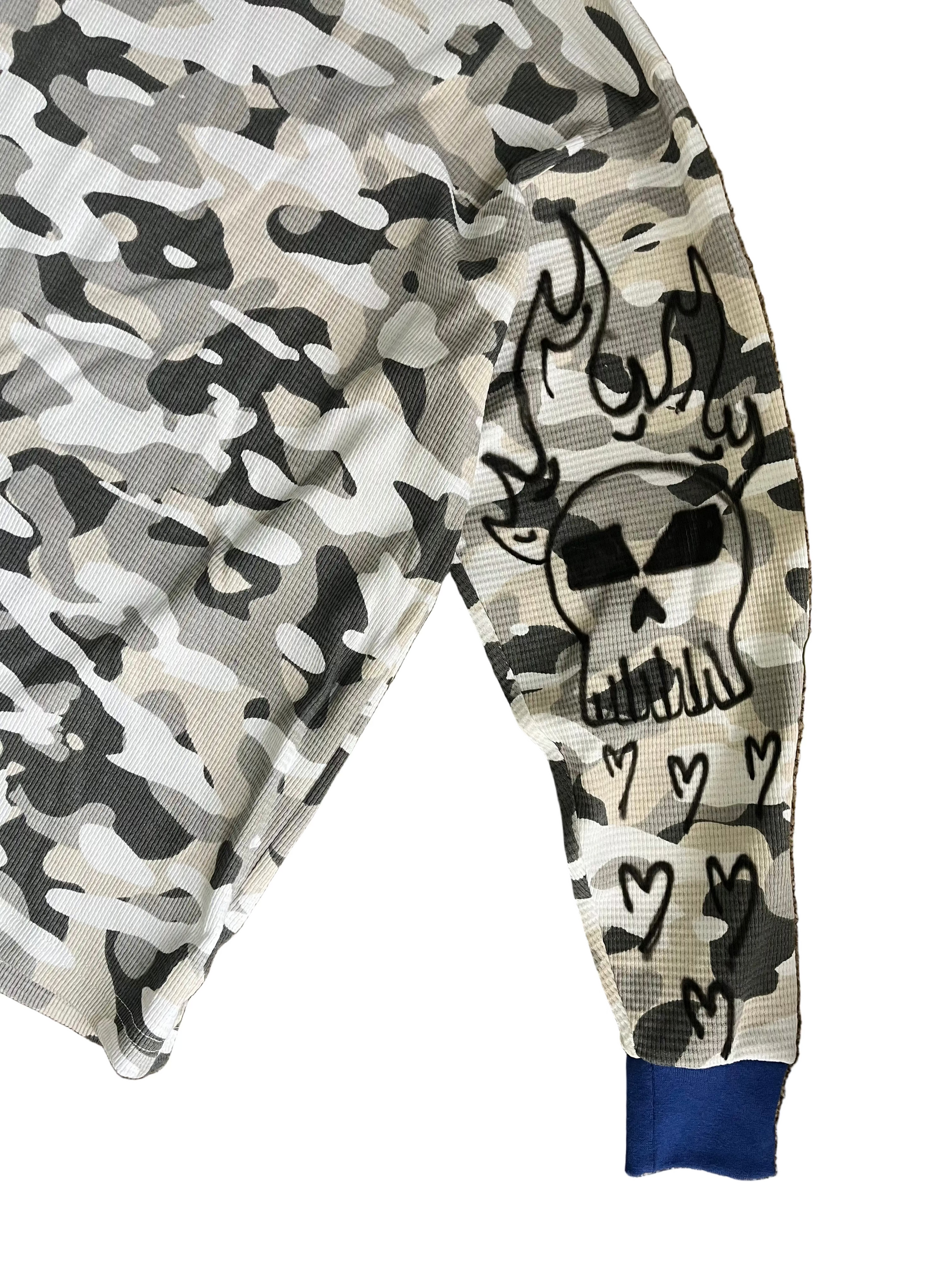 Flaming Skull Camo Thermal