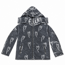 Heart Shaped Sherpa Jacket