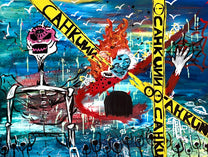 Caution 36x48