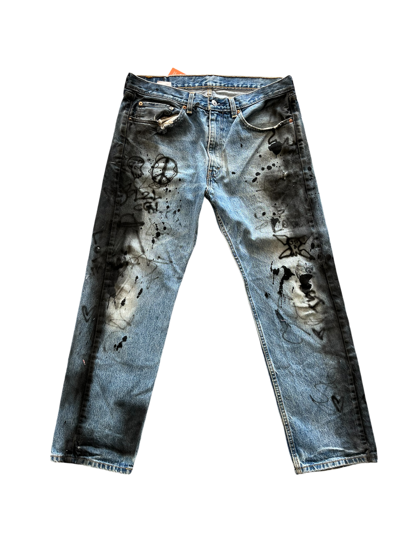 Airbrushed Vintage Denim