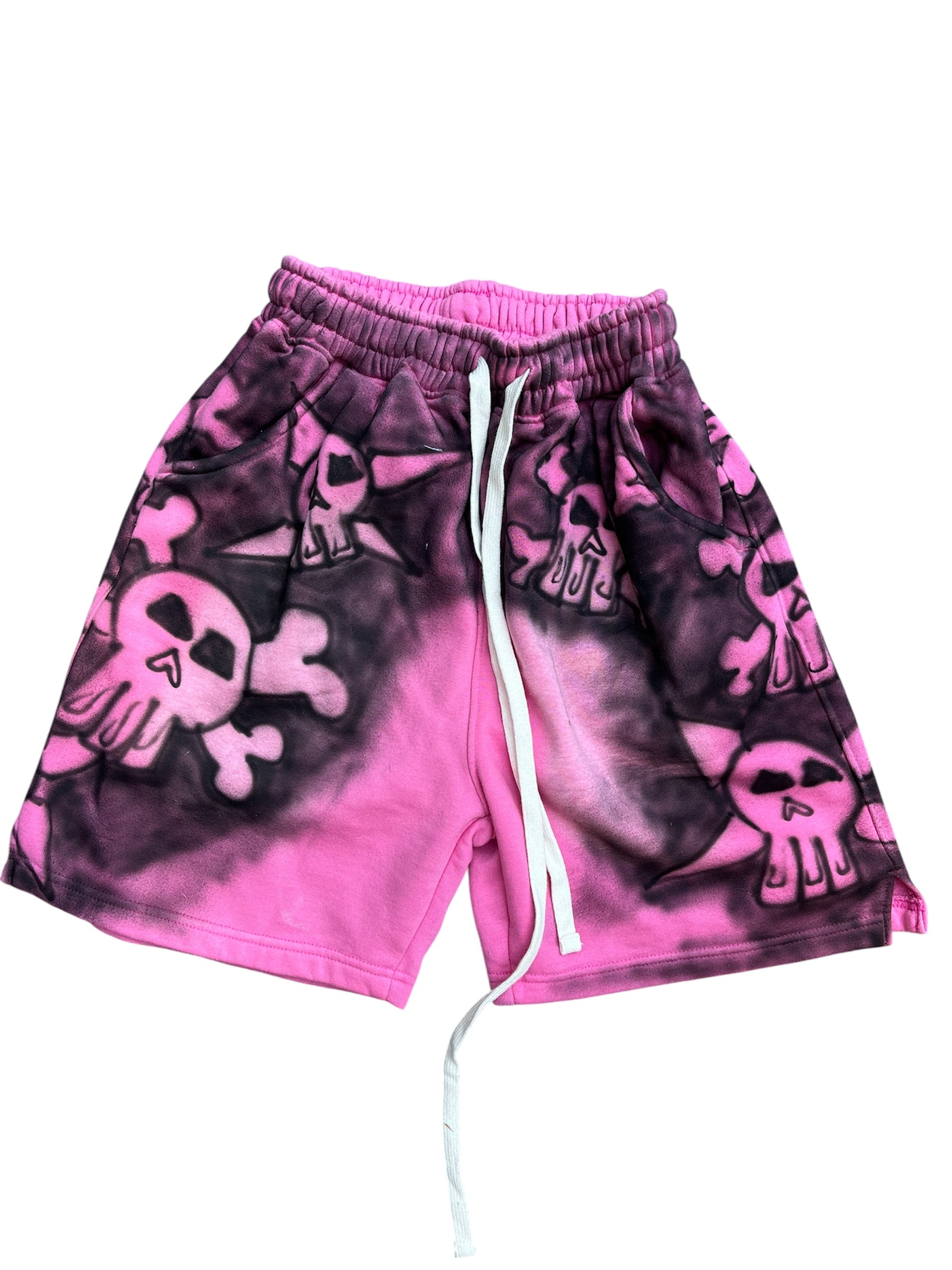 Bubblegum Cotton Shorts