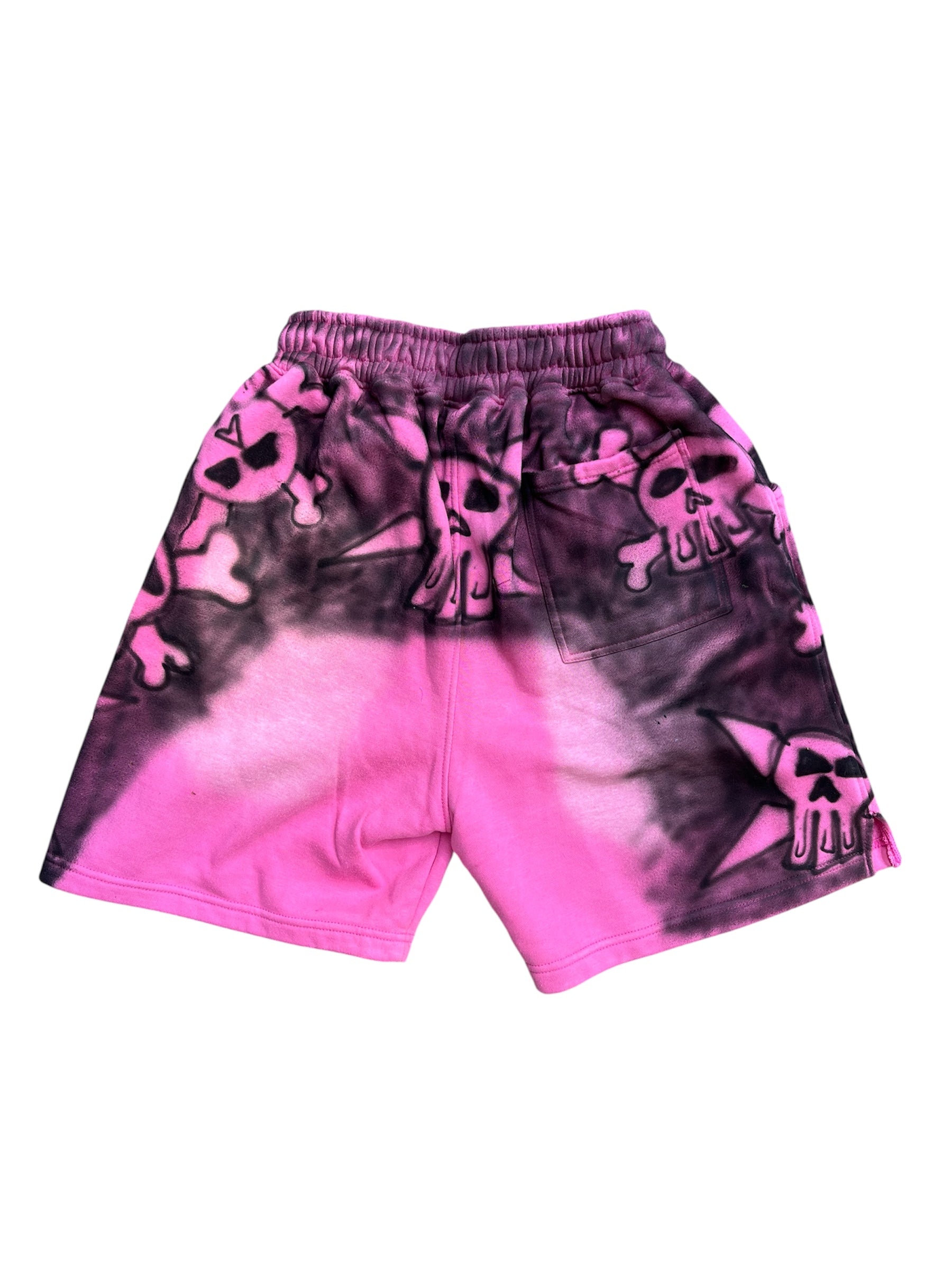 Bubblegum Cotton Shorts