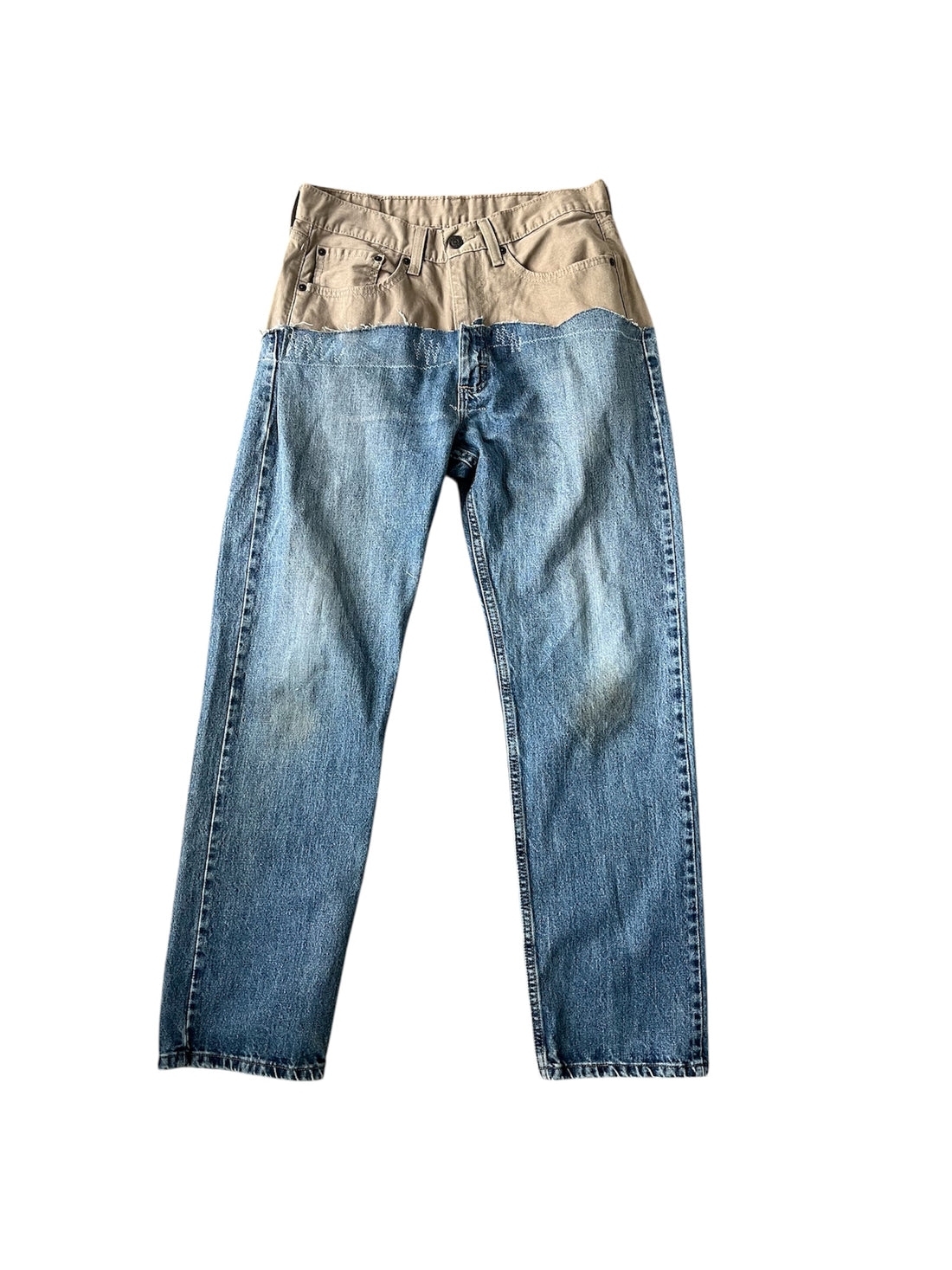 Cut &amp; Sew Double Denim