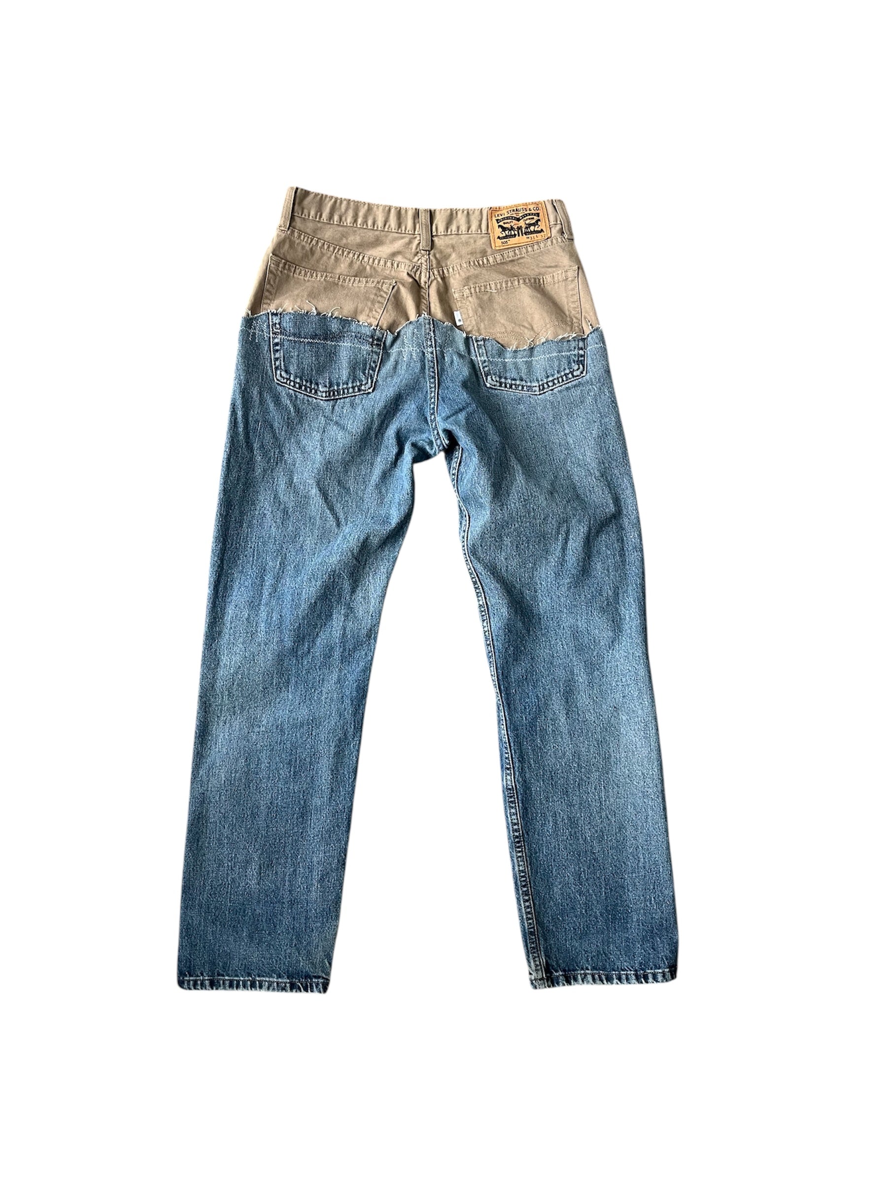 Cut &amp; Sew Double Denim