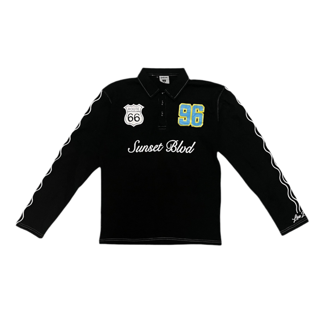 &quot;Sunset Blvd&quot; Thermal Polo
