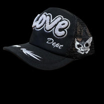 Black Trucker Cap