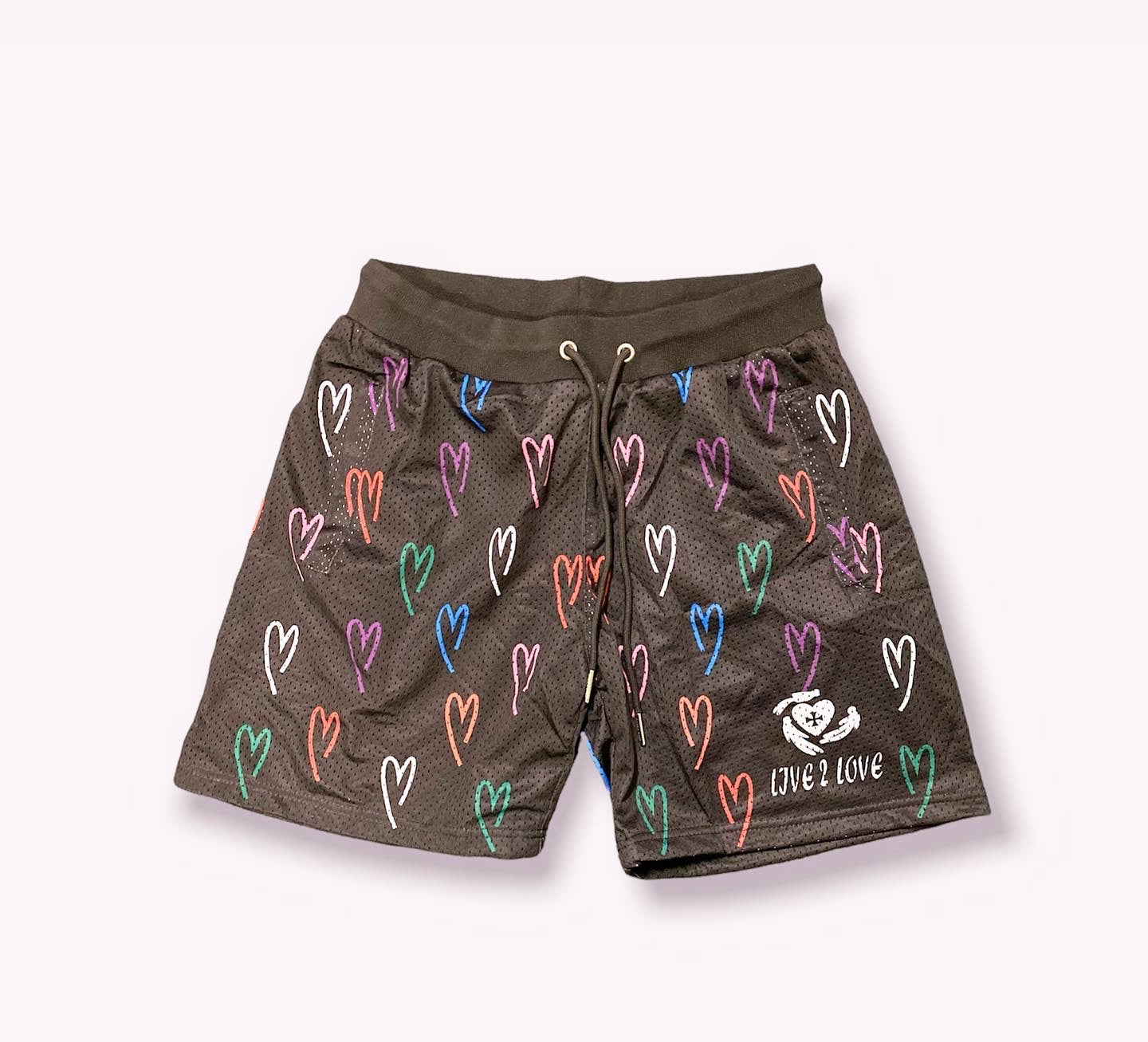Heart Graphic Shorts