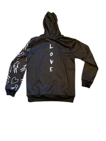 Live 2 Love Mask Hoodie