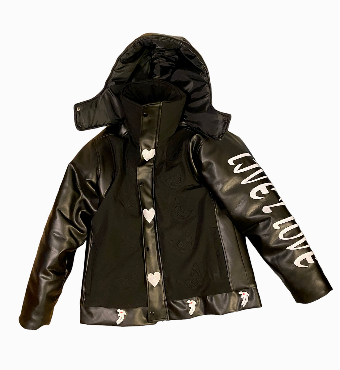 Water Resistant Leather Coat