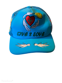 Light Blue Trucker Cap